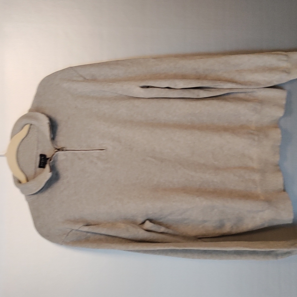 J. Crew quarter zip sweater mens LT